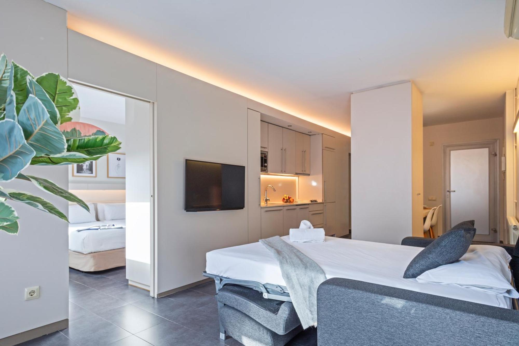 Aparthotel Bcn Montjuic Barcelona Kültér fotó