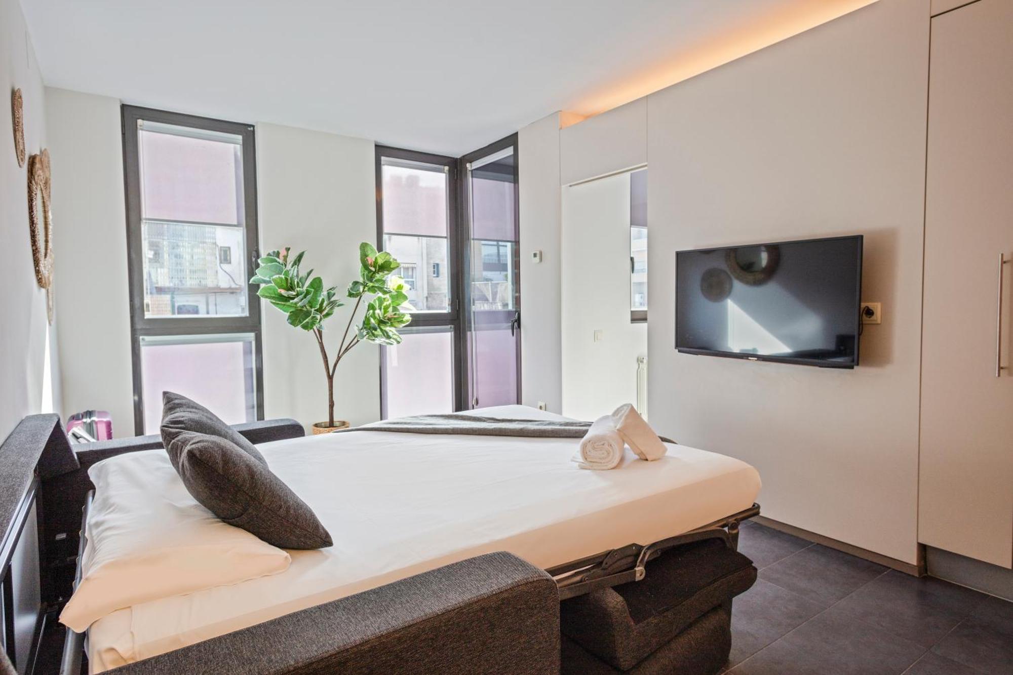 Aparthotel Bcn Montjuic Barcelona Kültér fotó